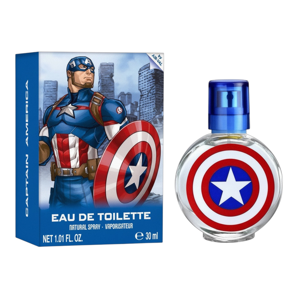 Eau De Toilette Criança 30Ml Capitão América