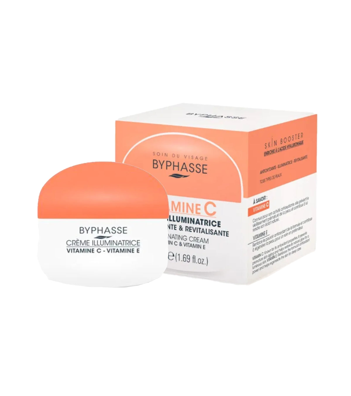 Byphasse Creme Iluminador Vitamina C + Vitamina E 50ml