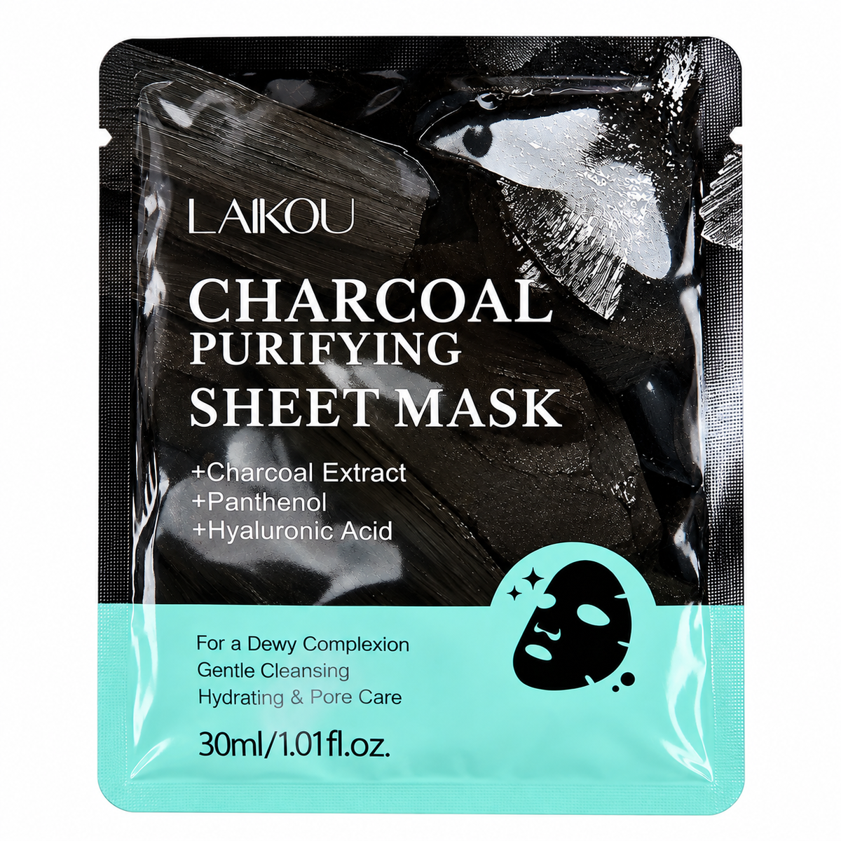 LAIKOU Máscara Facial Purificante Charcoal 30 ml